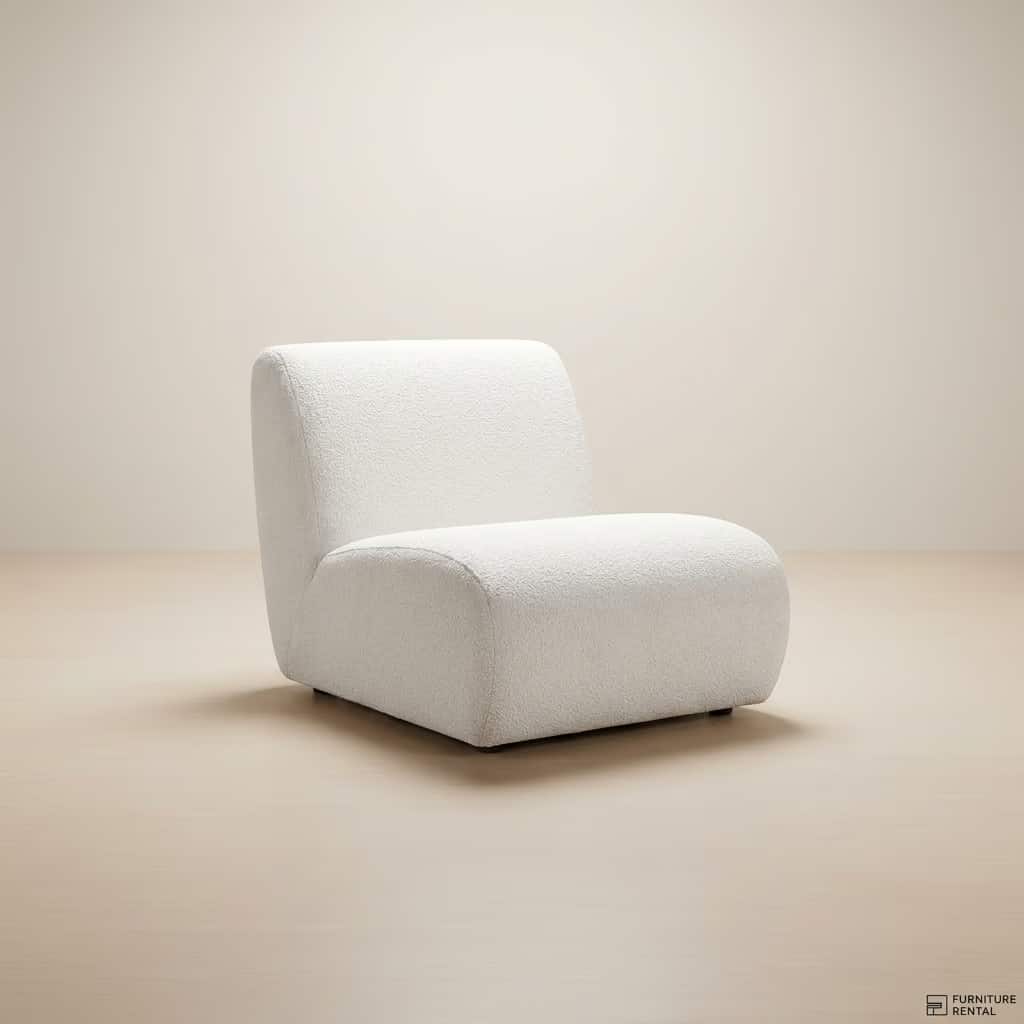 Stuhl Vienna bouclé creme