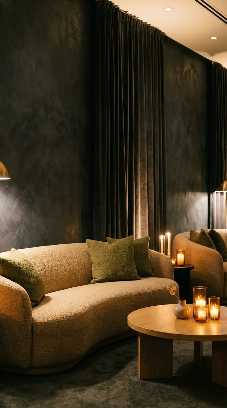 Sessel Otto cognac