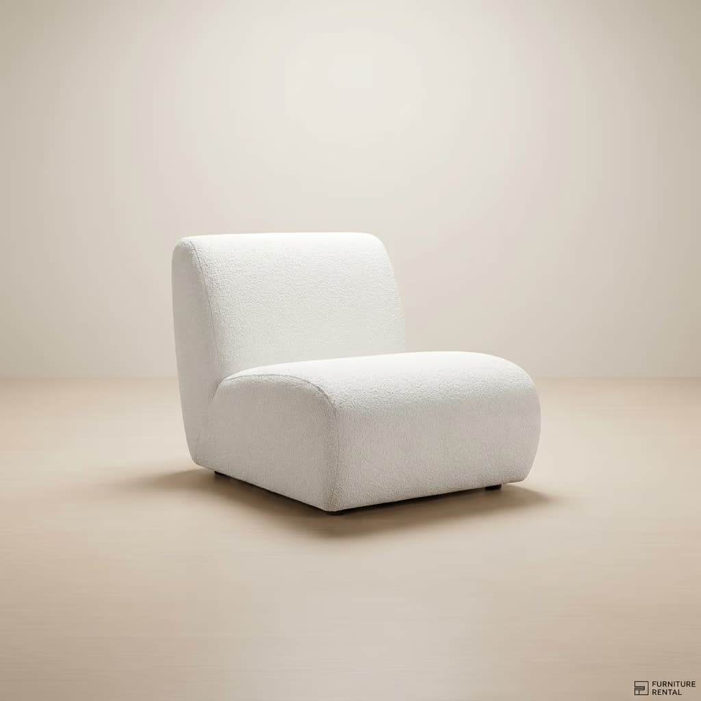 Stuhl Vienna bouclé creme