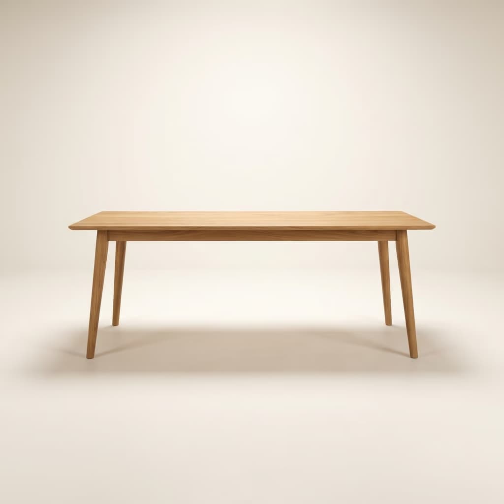 Banketttisch Eiche 220×90